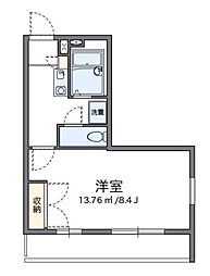 JR東海道・山陽本線 大久保駅 バス15分 西脇下車 徒歩6分の賃貸アパート 1階1Kの間取り
