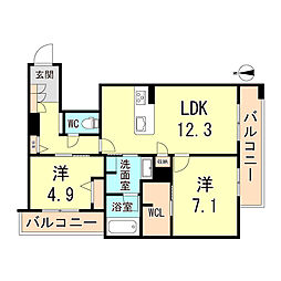 神戸市西神・山手線 県庁前駅 徒歩7分