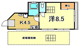阪急神戸本線 六甲駅 徒歩9分 3階/-