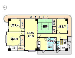阪急甲陽線 苦楽園口駅 徒歩13分 3階/-