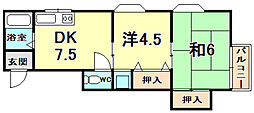 阪急今津線 甲東園駅 徒歩17分 1階/-