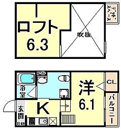 阪神本線 出屋敷駅 徒歩13分