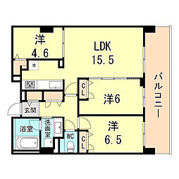 間取図画像 3LDK