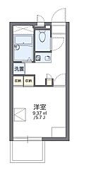 JR東海道・山陽本線 摂津本山駅 徒歩7分の賃貸アパート 2階1Kの間取り