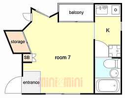 阪急神戸本線 武庫之荘駅 徒歩15分の賃貸マンション