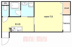 山陽電鉄本線 西新町駅 徒歩7分 2階/-