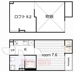 阪神なんば線 出来島駅 徒歩10分 2階/-