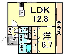 阪急伊丹線 稲野駅 徒歩17分