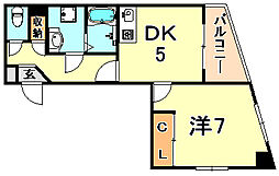 神鉄有馬線 長田駅 徒歩14分 3階/-