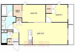 阪神本線 今津駅 徒歩9分 3階/-