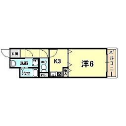 阪急今津線 門戸厄神駅 徒歩3分 2階/-