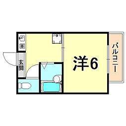 阪神本線 西宮駅 徒歩5分 6階/-