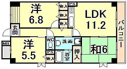 阪急今津線 門戸厄神駅 徒歩6分 2階/-