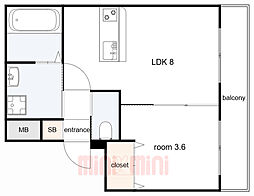 阪神本線 甲子園駅 徒歩6分 2階/-