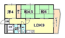 阪急今津線 仁川駅 徒歩4分 3階/-
