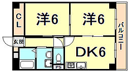 阪神本線 西宮駅 徒歩18分 2階/-