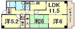 阪急今津線 門戸厄神駅 徒歩14分 3階/-