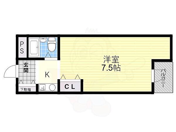 同じ建物の物件間取り写真 - ID:228045291554