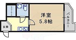 間取図画像 1K