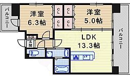 ベルヴィ東園田 9階/-