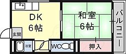 東園田マンション 2階/-