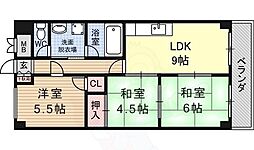 ハイム高木131 3LDKの間取図画像