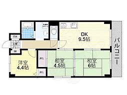 エムグランツ弐番館 4階/-
