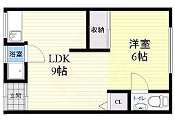 粟生文化 2階/-