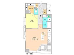デュオ・スカーラ中野 1LDKの間取図画像