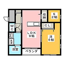 間取図画像 1SLDK