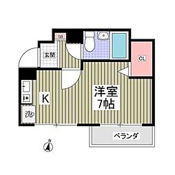 間取図画像 ワンルーム