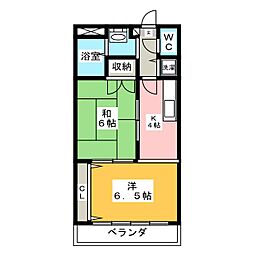 間取図画像 2K