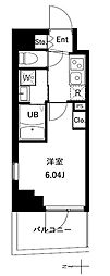 アーバンパーク川口並木 1Kの間取図画像