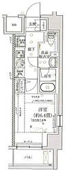 MIND川口 1Kの間取図画像