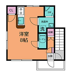 ファレノプシス光ヶ丘 ワンルームの間取図画像