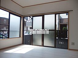 小榑ハイツ 1階2DKのリビング/ダイニング