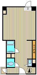 エルハイム新宿 ワンルームの間取図画像