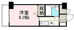 ライフシティ 1Kの間取図画像