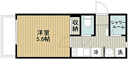 仮称MKアパートメント 1Kの間取図画像