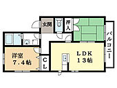 京田辺市田辺北里 2階建 築26年のイメージ