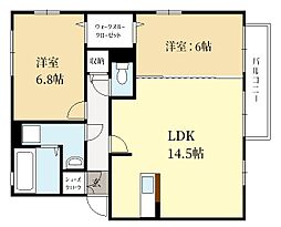 リビングタウン州見台　D棟 1階/-