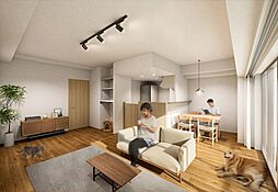 横浜市営地下鉄グリーンライン 川和町駅 徒歩5分の賃貸マンション 7階3LDKのリビング/ダイニング