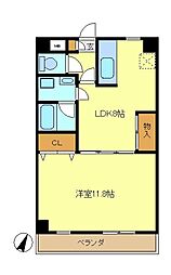 Y・Kビル 1階1LDKの間取り