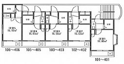 間取図画像 ワンルーム