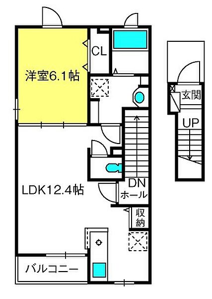 同じ建物の物件間取り写真 - ID:211046827070