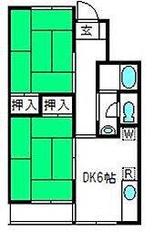 間取図画像 2DK
