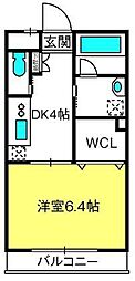 ComodoVita 1DKの間取図画像