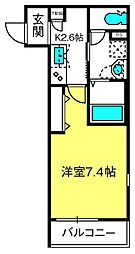 Grandavenir 1Kの間取図画像