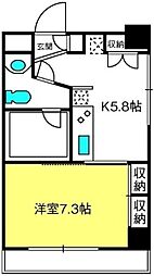 KS-DiO 1Kの間取図画像