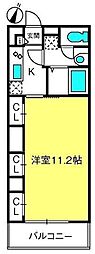 リブリ・Avenir 1Kの間取図画像